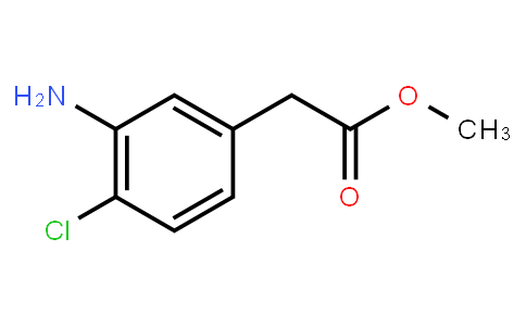 Methyl 3-amino-4-chlorophenylacetate