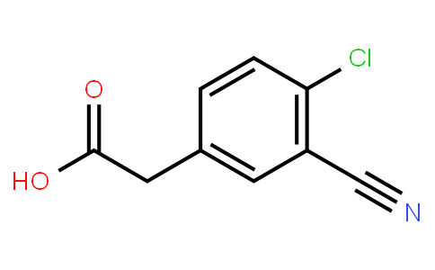 4-Chloro-3-cyanophenylacetic acid