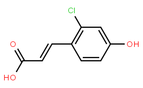 2-Chloro-4-hydroxycinnamic acid