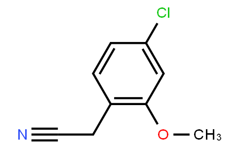 HC12296 | 170737-92-5 | 4-Chloro-2-methoxybenzyl cyanide