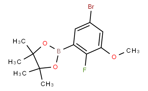 5-Bromo-2-fluoro-3-methoxyphenylboronic acid pinacol ester