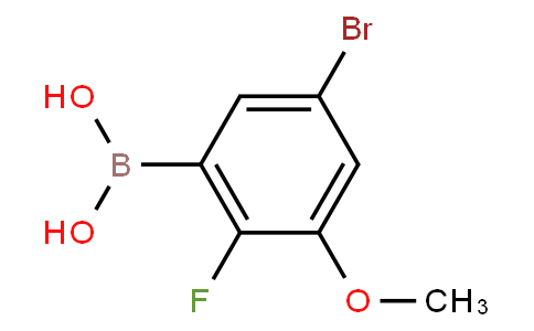 HF10652 | 5-Bromo-2-fluoro-3-methoxyphenylboronic acid