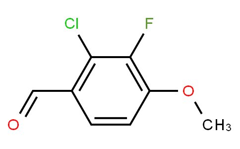 2-Chloro-3-fluoro-4-methoxybenzaldehyde