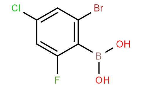 HF10694 | 2-Bromo-6-fluoro-4-chlorophenylboronic acid