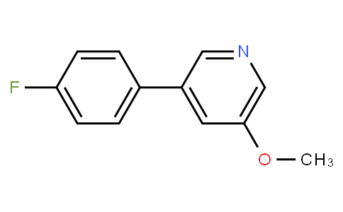 HF10710 | 1214374-19-2 | 3-(4-Fluorophenyl)-5-methoxypyridine