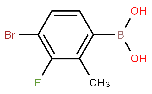 HF10717 | 4-Bromo-3-fluoro-2-methylphenylboronic acid