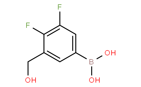 HF10757 | 3,4-Difluoro-5-(hydroxymethyl)phenylboronic acid
