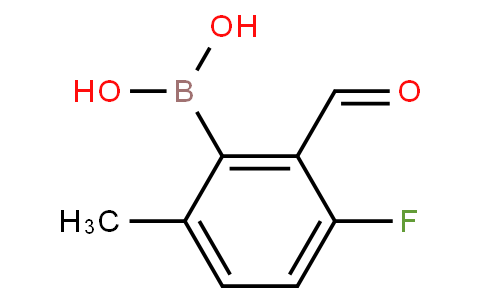 HF10764 | 3-Fluoro-2-formyl-6-methylphenylboronic acid