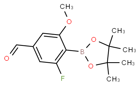 HF10814 | 2-Fluoro-4-formyl-6-methoxyphenylboronic acid pinacol ester