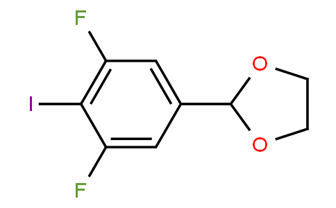HF10822 | 357166-63-3 | 2-(3,5-Difluoro-4-iodophenyl)-1,3-dioxolane