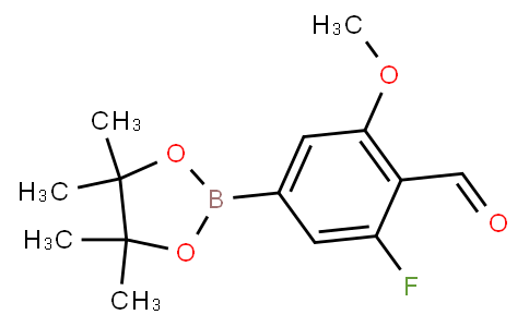 HF10969 | 5-Fluoro-4-formyl-3-methoxyphenylboronic acid pinacol ester