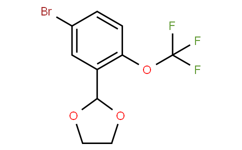HF10989 | 773093-33-7 | 2-(5-Bromo-2-trifluoromethoxyphenyl)-1,3-dioxolane