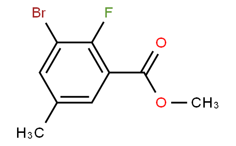 HF11038 | 72518-21-9 | Methyl 3-bromo-2-fluoro-5-methylbenzoate