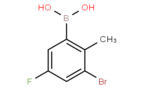 HF11176 | 3-Bromo-5-fluoro-2-methylphenylboronic acid