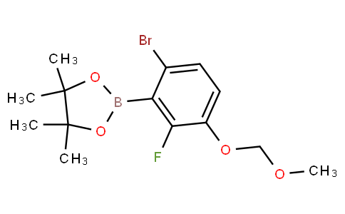 HF11178 | 6-Bromo-2-fluoro-3-(methoxymethoxy)phenylboronic acid pinacol ester