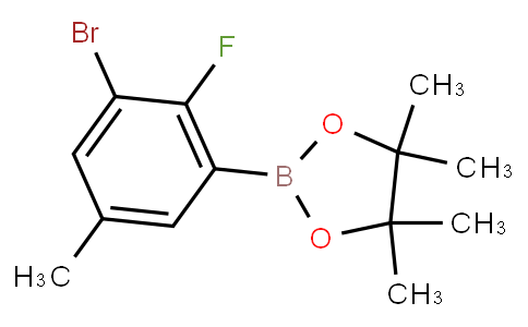 HF11181 | 3-Bromo-2-fluoro-5-methylphenylboronic acid pinacol ester