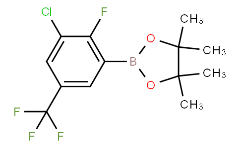HF11185 | 3-Chloro-2-fluoro-5-(trifluoromethyl)phenylboronic acid pinacol ester