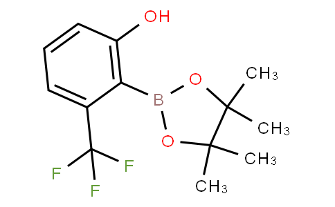 HF11189 | 2-Hydroxy-6-trifluoromethylphenylboronic acid pinacol ester
