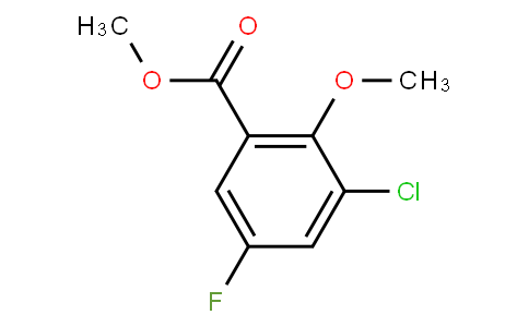 HF11324 | 2105066-17-7 | Methyl 3-chloro-5-fluoro-2-methoxybenzoate