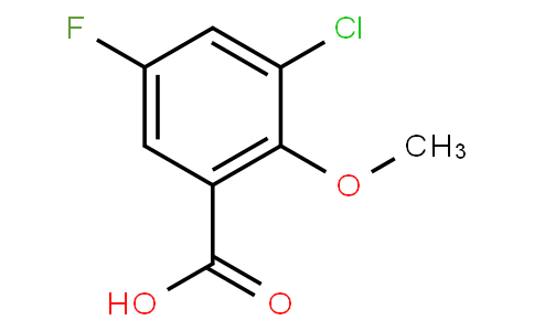 HF11325 | 1554882-88-0 | 3-Chloro-5-fluoro-2-methoxybenzoic acid