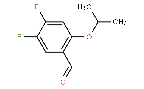HF11338 | 1544715-31-2 | 4,5-Difluoro-2-(propan-2-yloxy)benzaldehyde