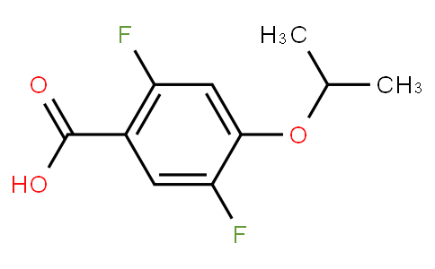 HF11362 | 2121514-57-4 | 2,5-Difluoro-4-isopropoxybenzoic acid