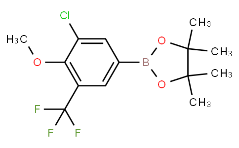 HF11404 | 2121512-82-9 | 2-(3-Chloro-4-methoxy-(5-trifluoromethyl)phenyl)-4,4,5,5-tetramethyl-1,3,2-dioxaborolane