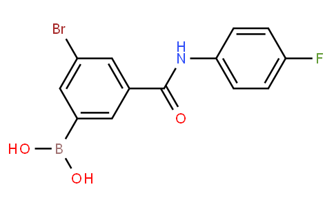 HF11414 | 2121513-21-9 | 5-Bromo-3-(4-fluorophenyl)aminocarbonylphenylboronic acid