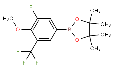 HF11416 | 2121513-13-9 | 3-Fluoro-4-methoxy-5-trifluoromethylphenylboronic acid pinacol ester