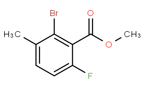 HF11420 | 1359857-62-7 | Methyl 2-bromo-6-fluoro-3-methylbenzoate