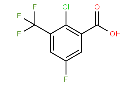 HF11494 | 1805955-65-0 | 2-Chloro-5-fluoro-3-(trifluoromethyl)benzoic acid