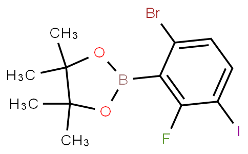 HF11721 | 2121512-15-8 | 6-Bromo-2-fluoro-3-iodophenylboronic acid pinacol ester