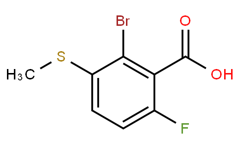 HF11736 | 1824583-55-2 | 2-Bromo-6-fluoro-3-(methylsulfanyl)benzoic acid