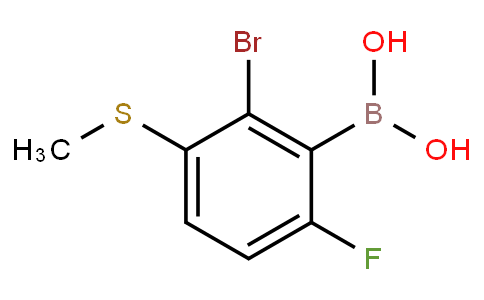 HF11742 | 2121512-48-7 | 2-Bromo-6-fluoro-3-(methylthio)phenylboronic acid
