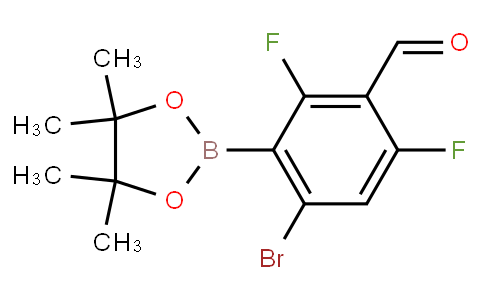 HF11757 | 2121512-44-3 | 6-Bromo-2,4-fifluoro-3-formylphenylboronic acid pinacol ester