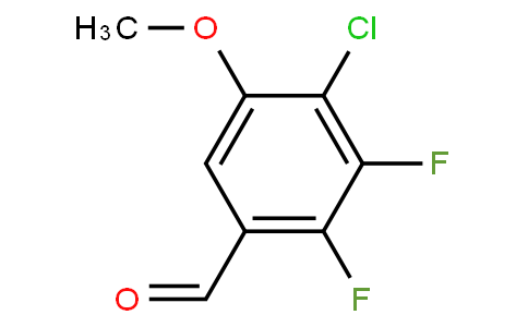 HF11786 | 1879026-06-8 | 4-Chloro-2,3-difluoro-5-methoxybenzaldehyde