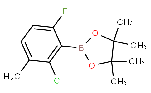 HF11809 | 1688672-06-1 | 2-Chloro-6-fluoro-3-methylphenylboronic acid pinacol ester