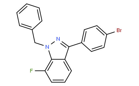 HF12090 | 1809161-44-1 | 1-Benzyl-7-fluoro-3-(4-bromophenyl)-1H-indazole