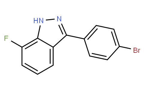 HF12091 | 1809161-60-1 | 7-Fluoro-3-(4-bromophenyl)-1H-indazole