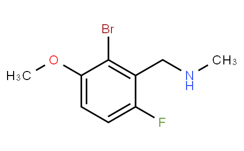 HF12137 | 1779900-27-4 | 1-(2-Bromo-6-fluoro-3-methoxyphenyl)-N-methylmethanamine