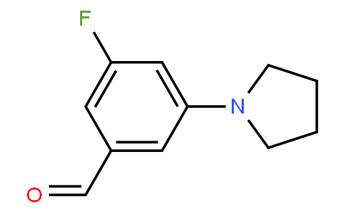 HF12158 | 1692606-40-8 | 5-Fluoro-3-pyrrolidin-1-ylbenzaldehyde