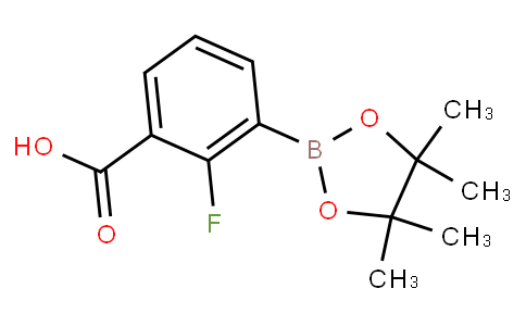 HF12163 | 1373168-89-8 | 3-Carboxy-2-fluorophenylboronic acid pinacol ester