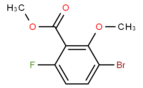 HF12179 | 1809157-87-6 | Methyl 3-bromo-6-fluoro-2-methoxybenzoate