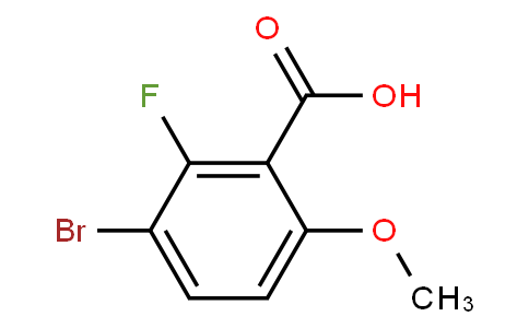 HF12342 | 1449008-25-6 | 3-Bromo-2-fluoro-6-methoxybenzoic acid