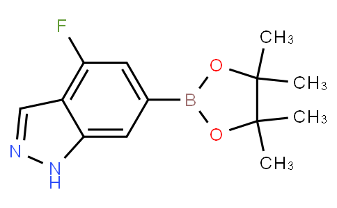 HF12393 | 2121511-94-0 | (4-Fluoro-1H-indazol-6-yl)boronic acid pinacol ester