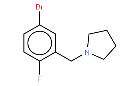 HF12481 | 1345471-64-8 | 4-Bromo-1-fluoro-pyrrolidinobenzene