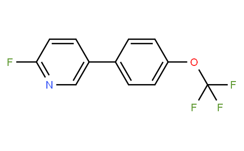 HF12524 | 1261592-34-0 | 2-Fluoro-5-(4-(trifluoromethoxy)phenyl)pyridine