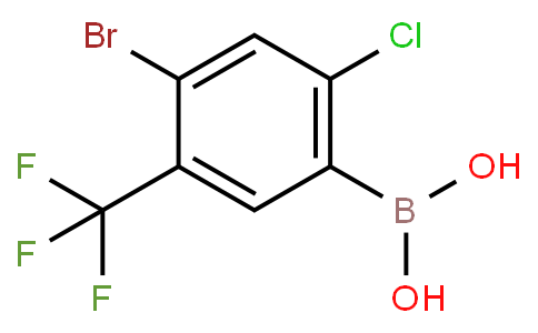 HF12561 | 1451393-21-7 | 4-Bromo-2-Chloro-5-(trifluoromethyl)phenylboronic acid