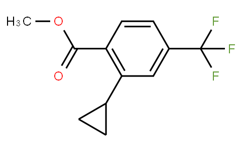 HF12608 | 1360885-06-8 | 2-Cyclopropyl-4-trifluoromethylbenzoic acid methyl ester