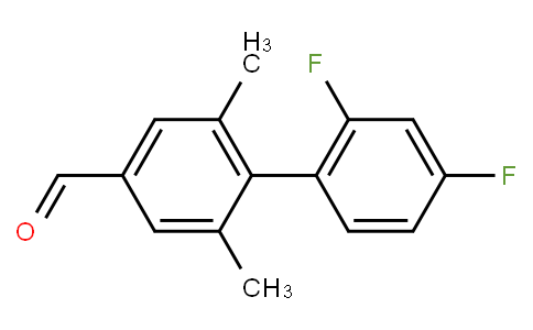 HF12653 | 1350760-27-8 | 2,6-Dimethyl-2',4'-difluorobiphenyl-4-carboxaldehyde